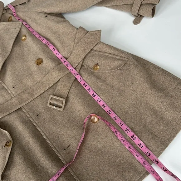 Ralph Lauren Collection Cashmere/Wool Blend Trench M